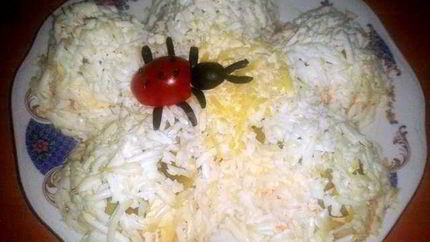 Салат Ромашка