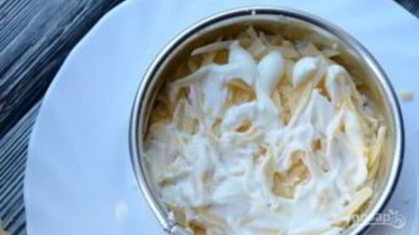 салат с крабовыми палочками и корейской морковью