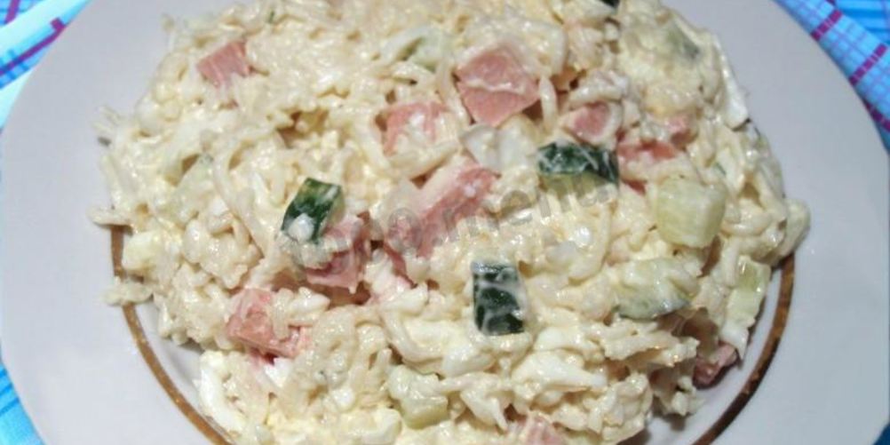 Рецепт салат с мивиной