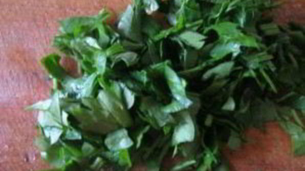 салат с соленой семгой