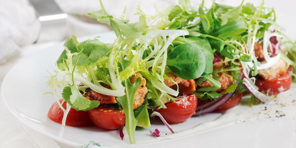 Рецепт салат с цыпленком тандури