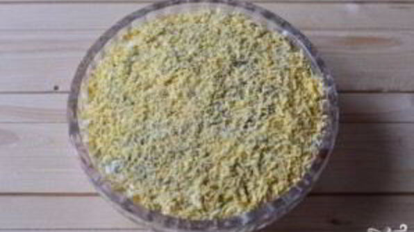 салат слоями с курицей