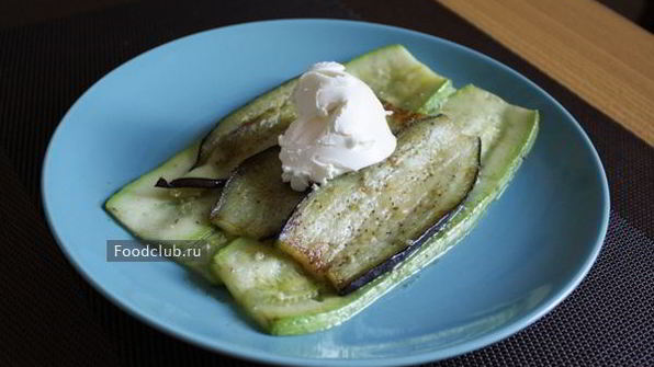 салат со шпинатом и сливочным сыром