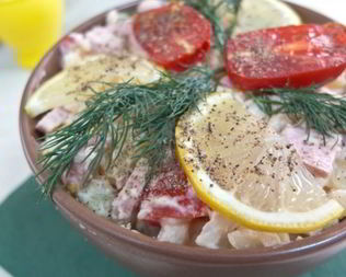 Салат Сытный