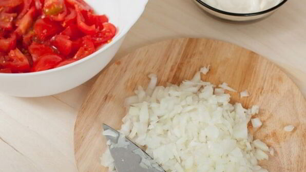 салат сытный