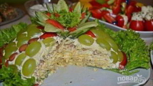 салат тифани