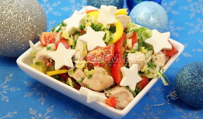 Салат Яркий праздник