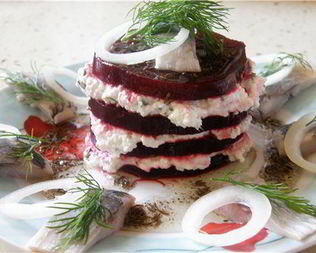 Салат-закуска Наполеон