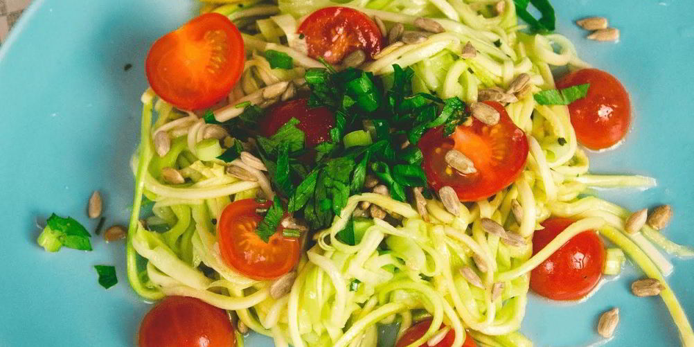 Рецепт свежий салат из кабачков