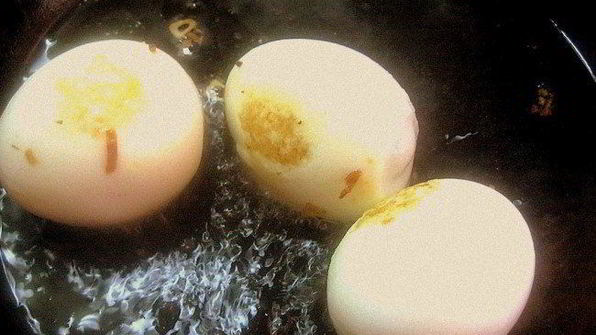 тайский салат из яиц