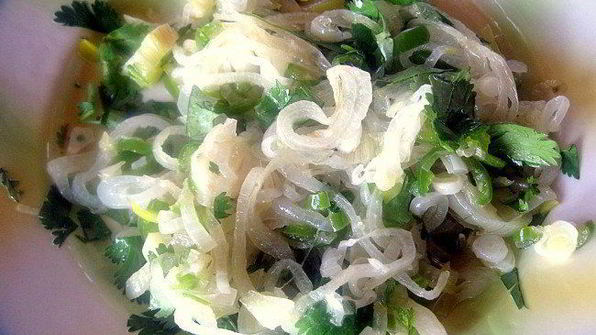 тайский салат из яиц