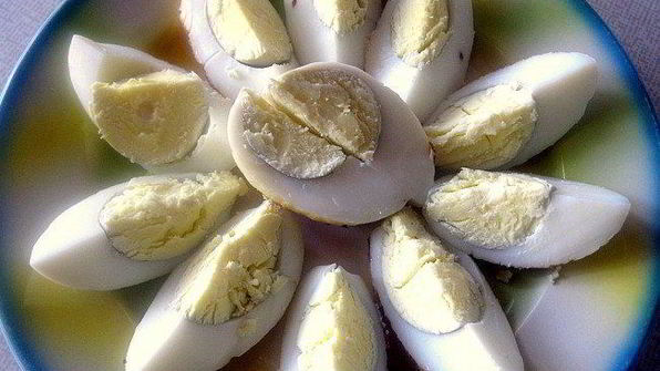 тайский салат из яиц