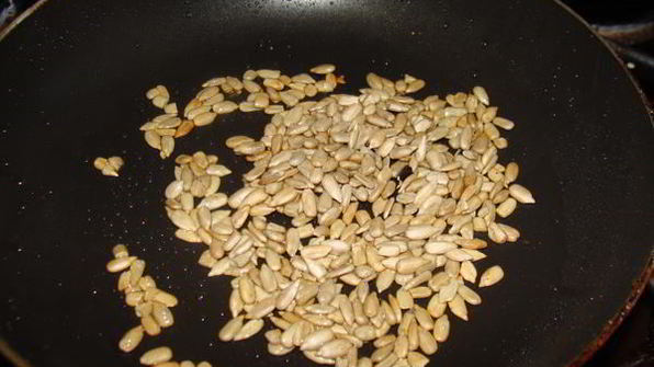 теплый салат из стручковой фасоли