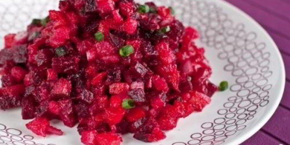 Рецепт винегрет с фасолью