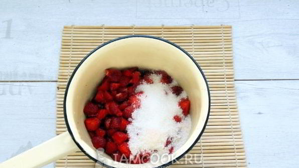 быстрый клубничный соус