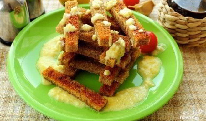 Чесночный соус для гренок