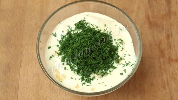 чесночный соус