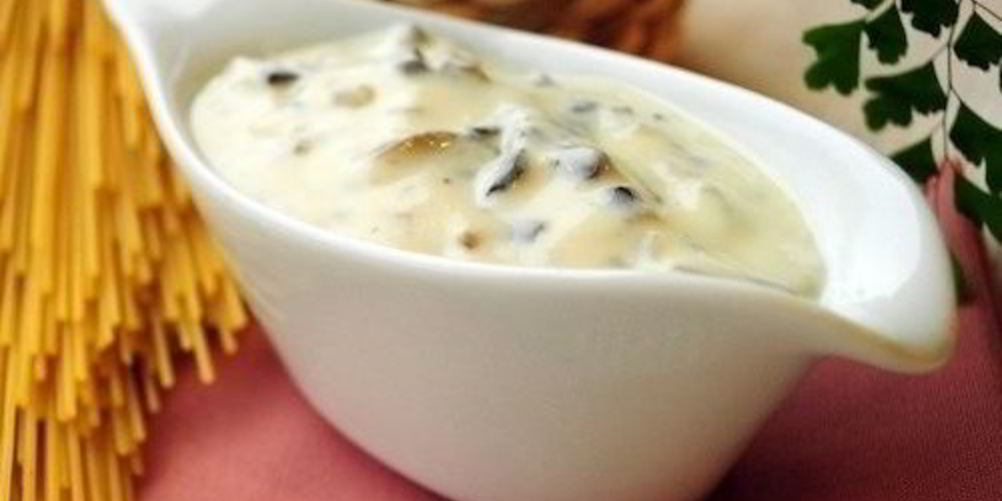 Рецепт домашний соус из шампиньонов со сметаной