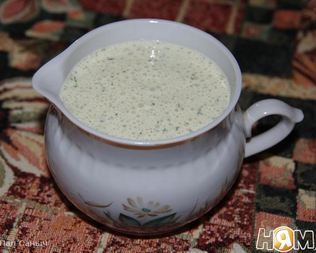 Йогуртовый соус с анчоусами