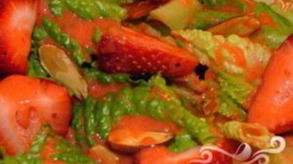 клубничная заправка для салатов