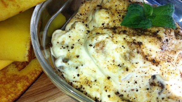 крем-соус из инжира и маскарпоне