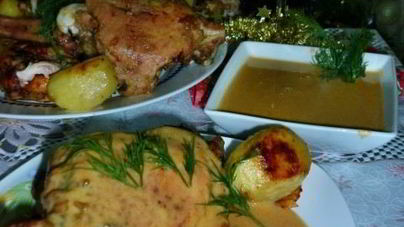 Мандариново-имбирный соус к мясу птицы