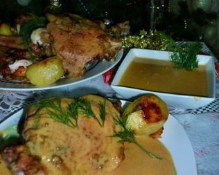 Мандариново-имбирный соус к мясу птицы