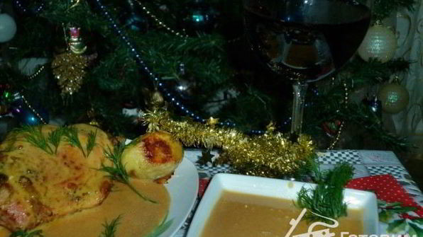 мандариново-имбирный соус к мясу птицы