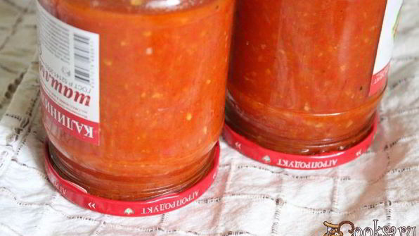 острый томатный соус со сладким перцем на зиму