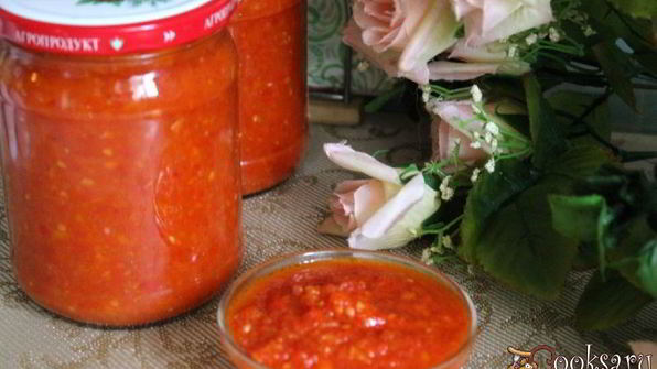 острый томатный соус со сладким перцем на зиму