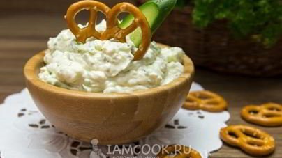 Сливочный соус для шаурмы с огурцом