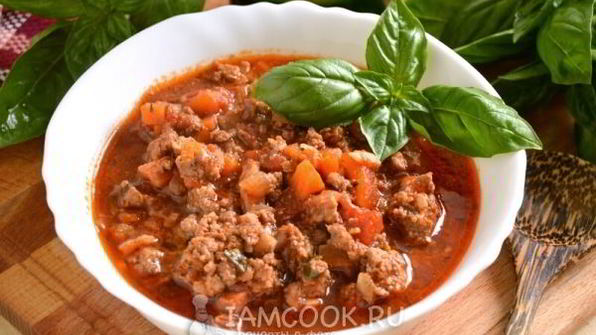 соус болоньезе