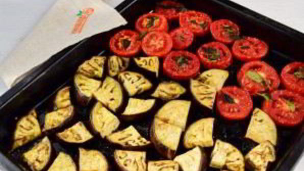 соус-дип из запеченных баклажан