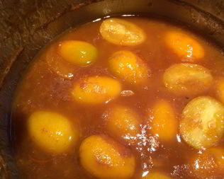 Соус для блинов с кумкватом