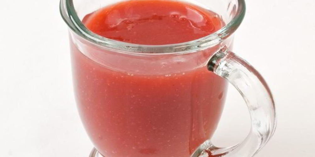 Рецепт соус для десерта из клубники и томатов