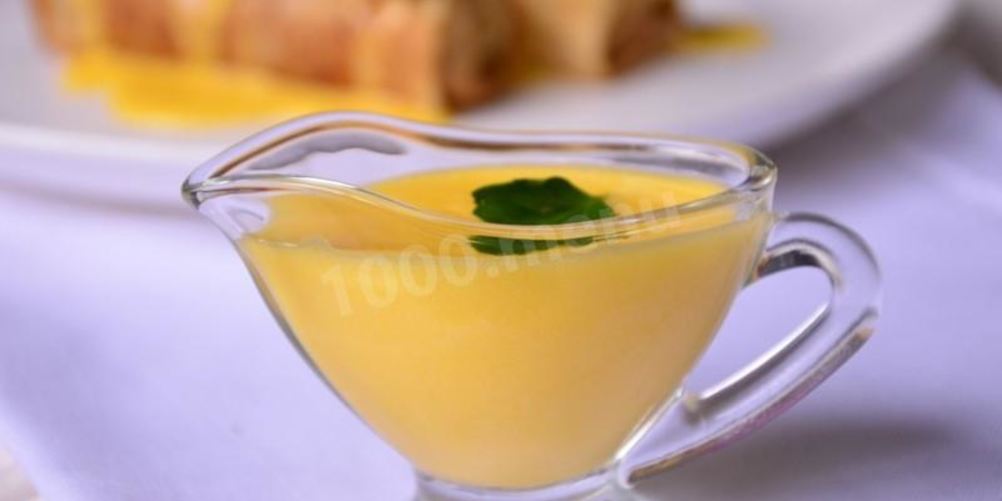 Рецепт соус голландский