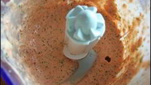 соус из майонеза, помидор и чеснока