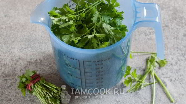 соус из петрушки по-канарски
