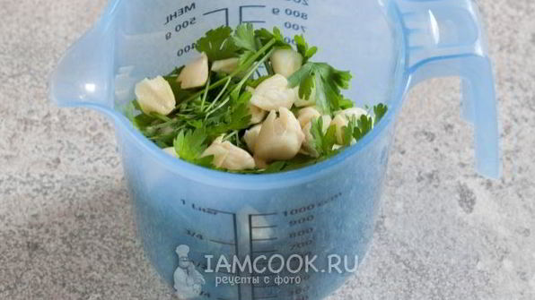 соус из петрушки по-канарски