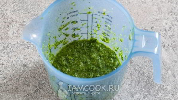 соус из петрушки по-канарски