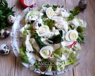 Соус из творога для зеленых салатов