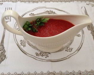 Соус из запеченных перцев