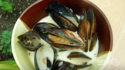 Соус к мидиям