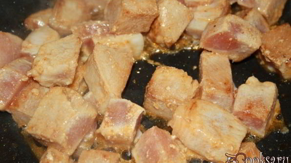 соус летний с мясом и овощами