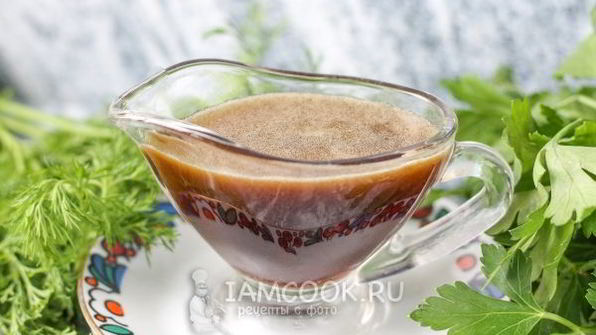 соус с медом и соевым соусом