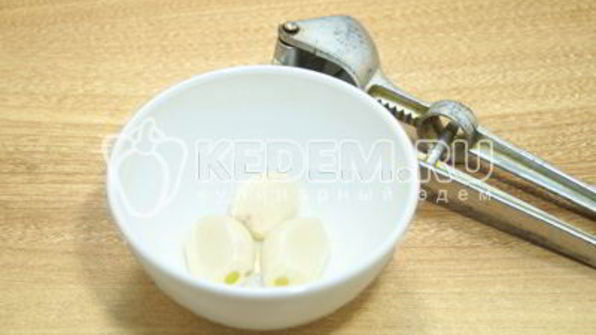 соус сметанный с чесноком