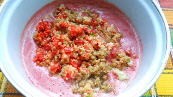 соус томатный с яблоками и баклажанами в мультиварке