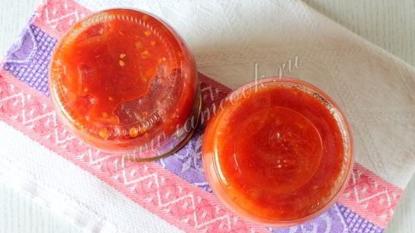 томатно-луковый соус на зиму
