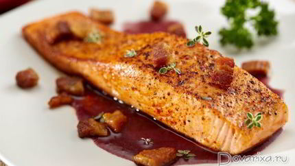 Винный соус к рыбе