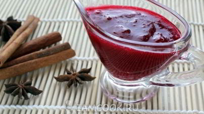 Ягодный пряный соус